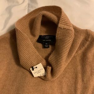 Talbots 1x cashmere turtleneck sweater